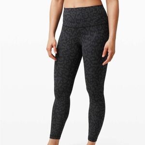 Lululemon Align Leggings Camo Deep Coal Multi
